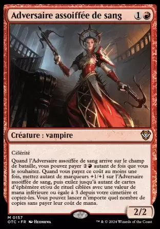 Les Hors-La-Loi de Croisetonnerre - Commander Decks - Adversaire assoiffée de sang