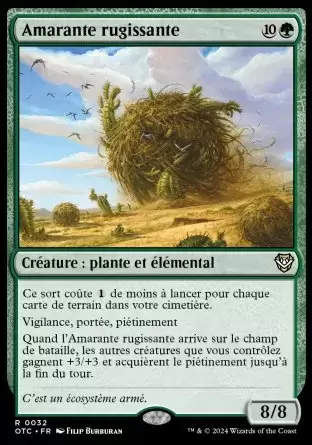 Les Hors-La-Loi de Croisetonnerre - Commander Decks - Amarante rugissante
