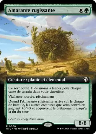 Les Hors-La-Loi de Croisetonnerre - Commander Decks - Amarante rugissante