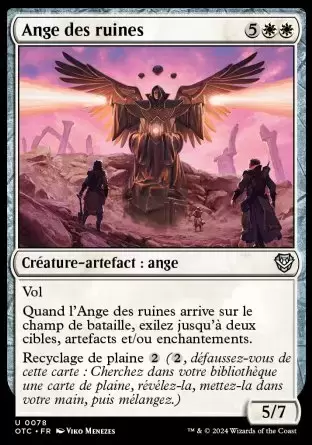 Les Hors-La-Loi de Croisetonnerre - Commander Decks - Ange des ruines