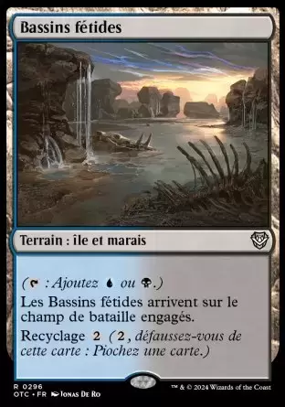 Les Hors-La-Loi de Croisetonnerre - Commander Decks - Bassins fétides