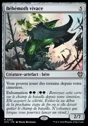 Les Hors-La-Loi de Croisetonnerre - Commander Decks - Béhémoth vivace