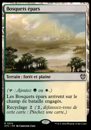 Les Hors-La-Loi de Croisetonnerre - Commander Decks - Bosquets épars