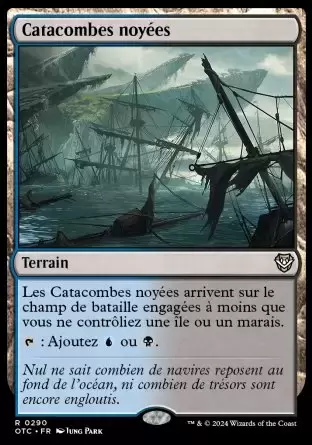 Les Hors-La-Loi de Croisetonnerre - Commander Decks - Catacombes noyées