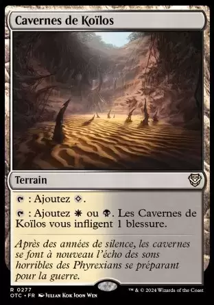 Les Hors-La-Loi de Croisetonnerre - Commander Decks - Cavernes de Koïlos