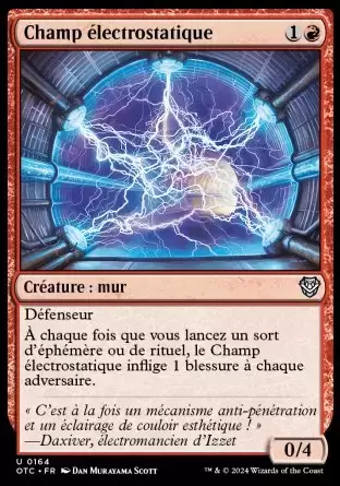 Les Hors-La-Loi de Croisetonnerre - Commander Decks - Champ électrostatique