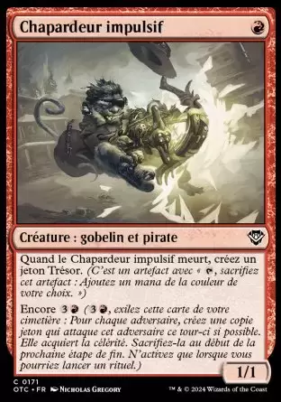 Les Hors-La-Loi de Croisetonnerre - Commander Decks - Chapardeur impulsif