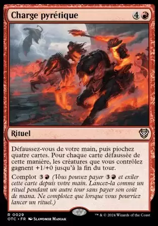 Les Hors-La-Loi de Croisetonnerre - Commander Decks - Charge pyrétique