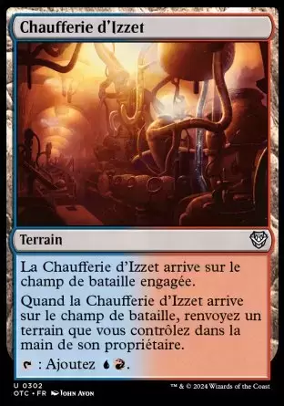 Les Hors-La-Loi de Croisetonnerre - Commander Decks - Chaufferie d\'Izzet