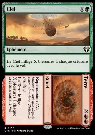 Les Hors-La-Loi de Croisetonnerre - Commander Decks - Ciel