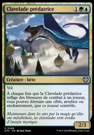 Les Hors-La-Loi de Croisetonnerre - Commander Decks - Clavelade prédatrice