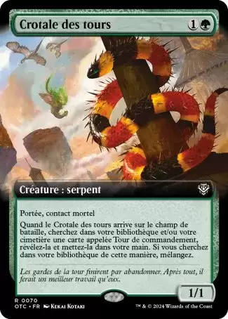 Les Hors-La-Loi de Croisetonnerre - Commander Decks - Crotale des tours
