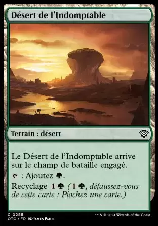 Les Hors-La-Loi de Croisetonnerre - Commander Decks - Désert de l\'Indomptable