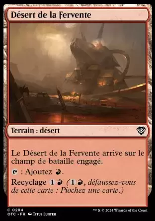 Les Hors-La-Loi de Croisetonnerre - Commander Decks - Désert de la Fervente