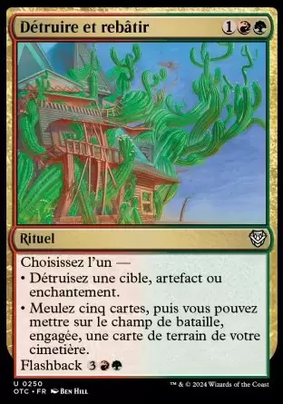 Les Hors-La-Loi de Croisetonnerre - Commander Decks - Détruire et rebâtir