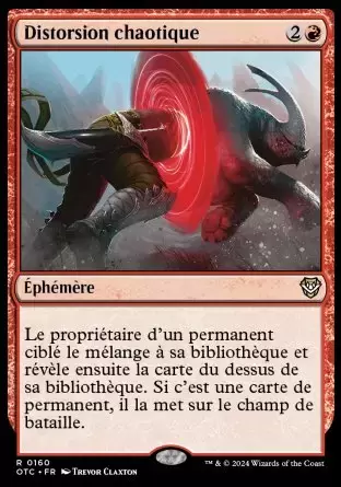 Les Hors-La-Loi de Croisetonnerre - Commander Decks - Distorsion chaotique