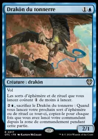 Les Hors-La-Loi de Croisetonnerre - Commander Decks - Drakôn du tonnerre