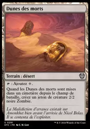 Les Hors-La-Loi de Croisetonnerre - Commander Decks - Dunes des morts