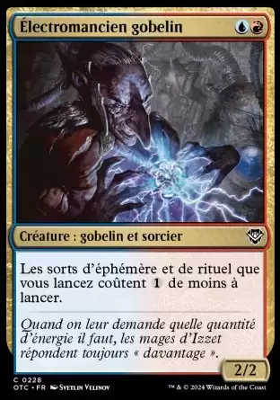 Les Hors-La-Loi de Croisetonnerre - Commander Decks - Électromancien gobelin