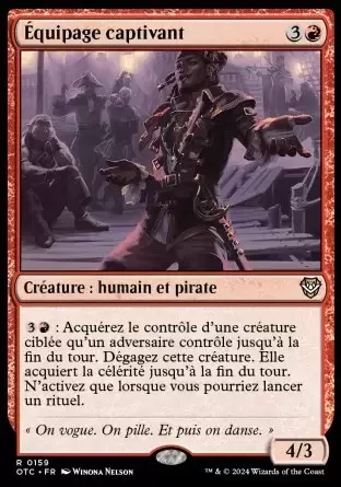 Les Hors-La-Loi de Croisetonnerre - Commander Decks - Équipage captivant