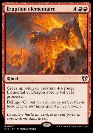 Les Hors-La-Loi de Croisetonnerre - Commander Decks - Éruption élémentaire