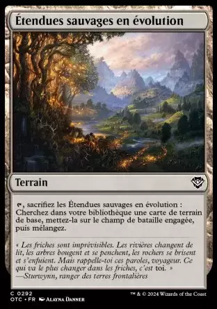 Les Hors-La-Loi de Croisetonnerre - Commander Decks - Étendues sauvages en évolution