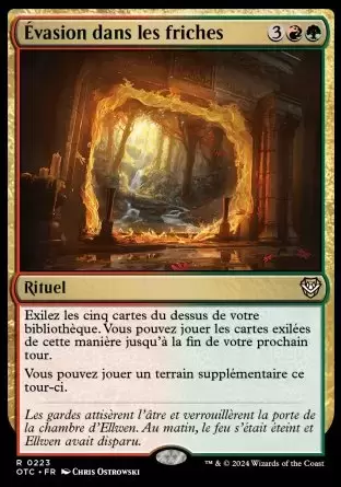 Les Hors-La-Loi de Croisetonnerre - Commander Decks - Évasion dans les friches
