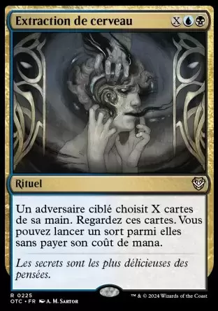 Les Hors-La-Loi de Croisetonnerre - Commander Decks - Extraction de cerveau
