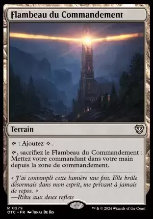 Les Hors-La-Loi de Croisetonnerre - Commander Decks - Flambeau du Commandement