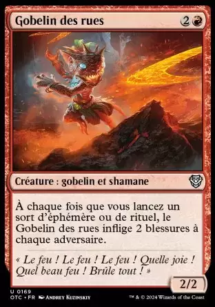 Les Hors-La-Loi de Croisetonnerre - Commander Decks - Gobelin des rues