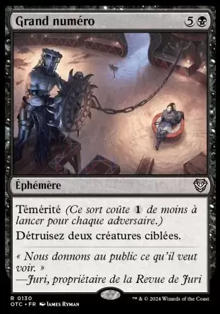 Les Hors-La-Loi de Croisetonnerre - Commander Decks - Grand numéro