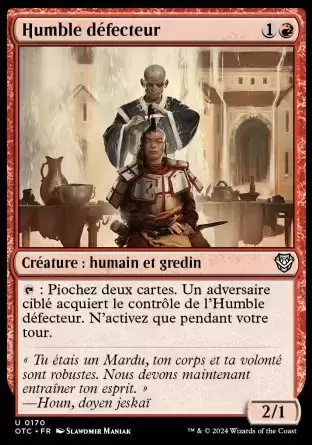 Les Hors-La-Loi de Croisetonnerre - Commander Decks - Humble défecteur