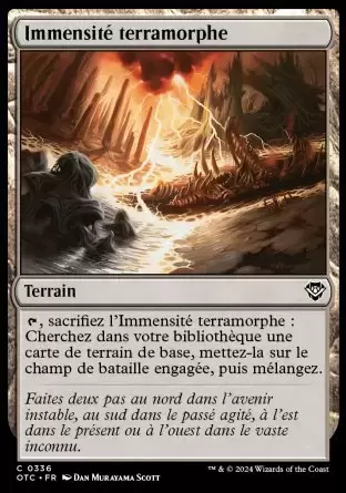Les Hors-La-Loi de Croisetonnerre - Commander Decks - Immensité terramorphe