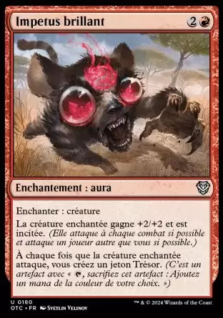 Les Hors-La-Loi de Croisetonnerre - Commander Decks - Impetus brillant
