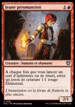 Les Hors-La-Loi de Croisetonnerre - Commander Decks - Jeune pyromancien