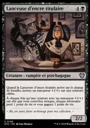 Les Hors-La-Loi de Croisetonnerre - Commander Decks - Lanceuse d\'encre titulaire