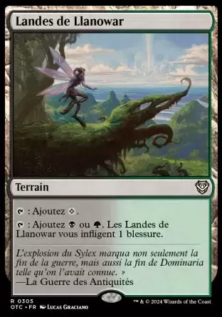 Les Hors-La-Loi de Croisetonnerre - Commander Decks - Landes de Llanowar