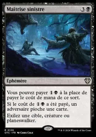Les Hors-La-Loi de Croisetonnerre - Commander Decks - Maîtrise sinistre