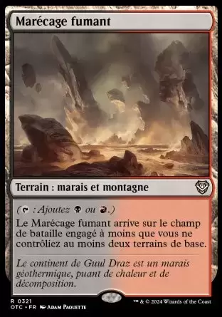 Les Hors-La-Loi de Croisetonnerre - Commander Decks - Marécage fumant