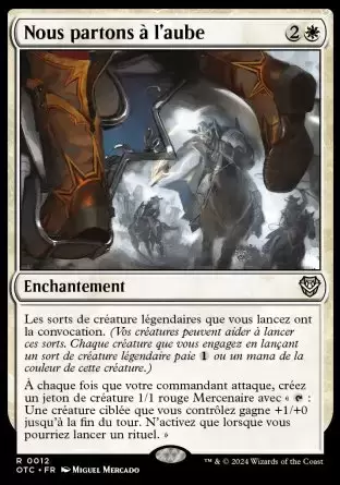 Les Hors-La-Loi de Croisetonnerre - Commander Decks - Nous partons à l\'aube