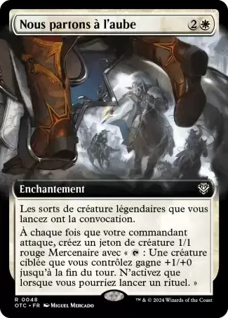 Les Hors-La-Loi de Croisetonnerre - Commander Decks - Nous partons à l\'aube