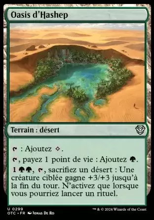 Les Hors-La-Loi de Croisetonnerre - Commander Decks - Oasis d\'Hashep