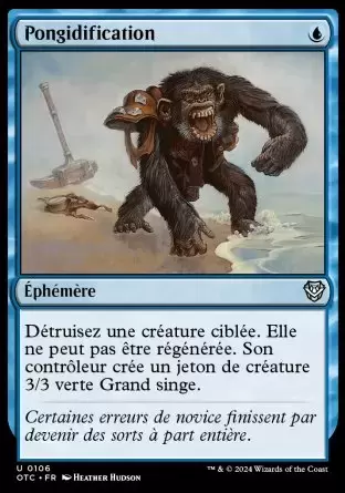 Les Hors-La-Loi de Croisetonnerre - Commander Decks - Pongidification
