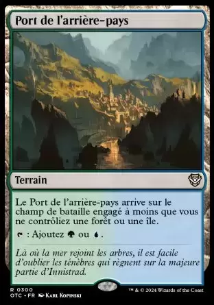 Les Hors-La-Loi de Croisetonnerre - Commander Decks - Port de l\'arrière-pays