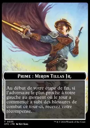 Les Hors-La-Loi de Croisetonnerre - Commander Decks - Prime : Miron Tillas Jr.