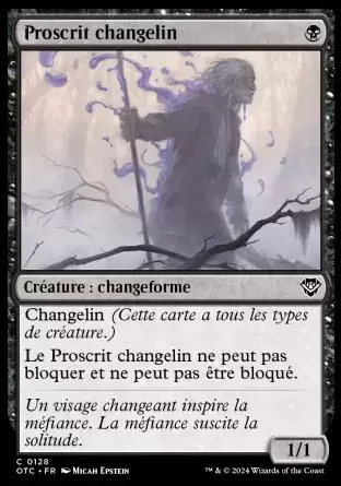 Les Hors-La-Loi de Croisetonnerre - Commander Decks - Proscrit changelin