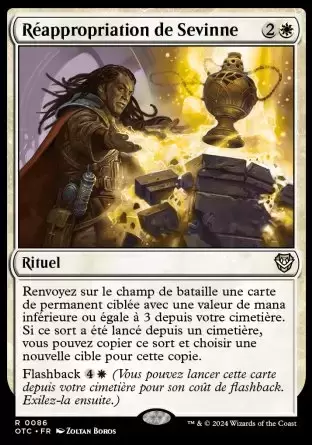Les Hors-La-Loi de Croisetonnerre - Commander Decks - Réappropriation de Sevinne