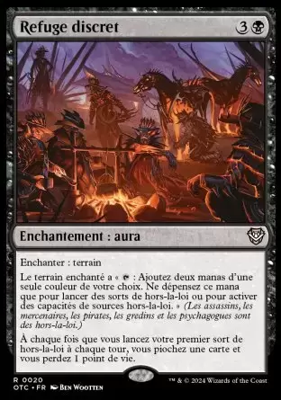 Les Hors-La-Loi de Croisetonnerre - Commander Decks - Refuge discret