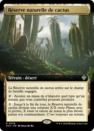 Les Hors-La-Loi de Croisetonnerre - Commander Decks - Réserve naturelle de cactus