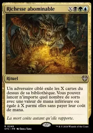 Les Hors-La-Loi de Croisetonnerre - Commander Decks - Richesse abominable
